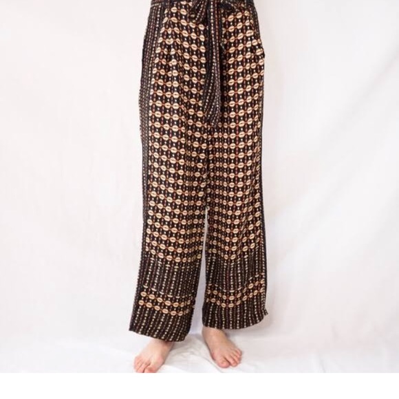 NWT Anthropologie Metzner Wide Leg Trousers 10-8 - Picture 5 of 11